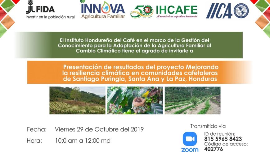 Mejorando la resiliencia climática en comunidades cafetaleras.